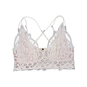 Free People Women’s Large Lace Bralette Light Pink